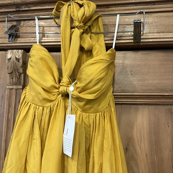 Zimmermann Devi Silk Halter Dress - Picture 6 of 9